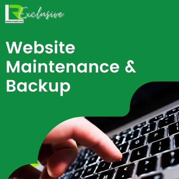 Servis Backup & Maintain Website
